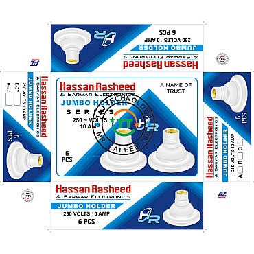 Jumbo Holder Six Pieces Box